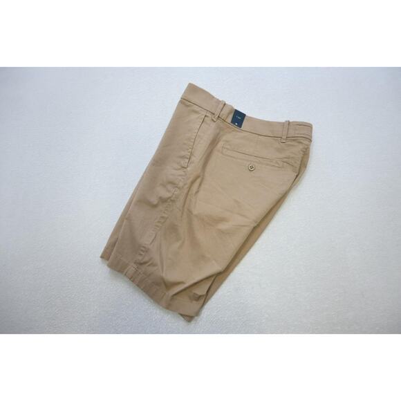 Abercrombie & Fitch Khaki Shorts Stretch Tan Casual 9" INS Mens Sz 30 NWT - Picture 1 of 7